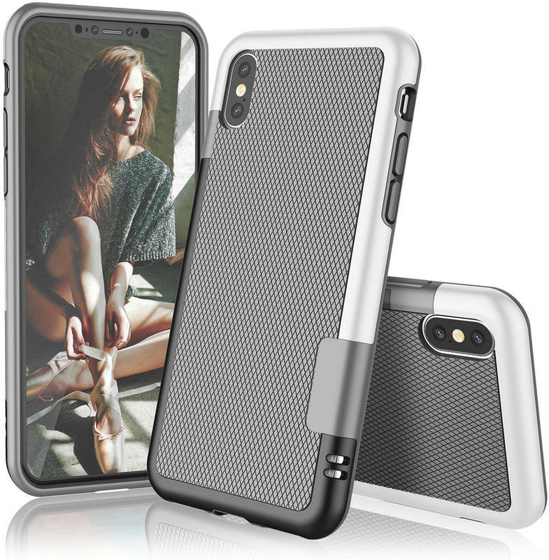 Compatible with Apple , Thick Screen Anti-drop Phone Case Contrast Soft Color