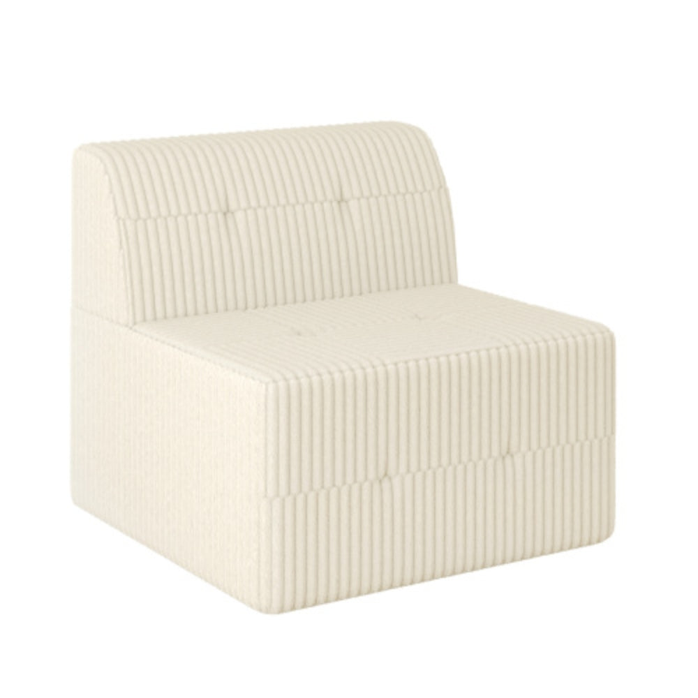 Single Seat Sofa Compressed Sectional Modern Minimalist Style