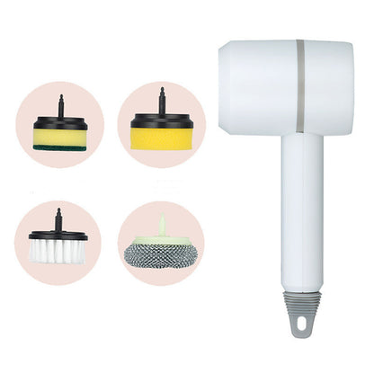 Multifunction Electric Cleaning Brush - Wireless USB Rechargeable, Professional Scrubber for Kitchen, Bath, and More