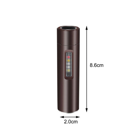 Mini Pocket LED Flashlight Magnetic Work Light- USB Rechargeable