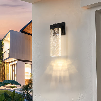 LED Crystal Wall Lamp - Waterproof, Outdoor