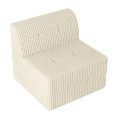 Single Seat Sofa Compressed Sectional Modern Minimalist Style