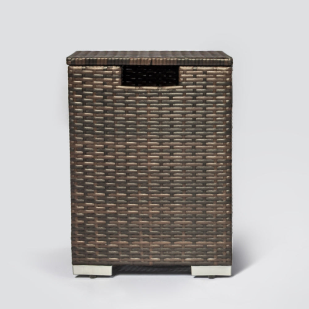 Outdoor Rattan Propane Tank Cover for Wicker Gas Cylinder