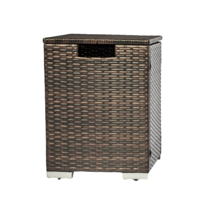 Outdoor Rattan Propane Tank Cover for Wicker Gas Cylinder