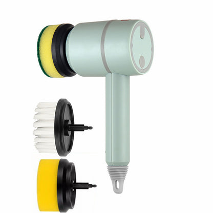 Multifunction Electric Cleaning Brush - Wireless USB Rechargeable, Professional Scrubber for Kitchen, Bath, and More