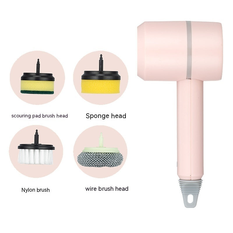 Multifunction Electric Cleaning Brush - Wireless USB Rechargeable, Professional Scrubber for Kitchen, Bath, and More