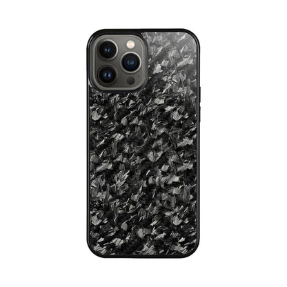 Carbon Fiber Magsafe Forged Pattern TPU Phone Case