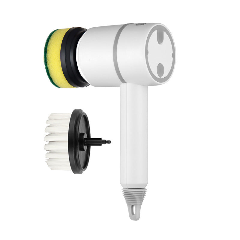Multifunction Electric Cleaning Brush - Wireless USB Rechargeable, Professional Scrubber for Kitchen, Bath, and More