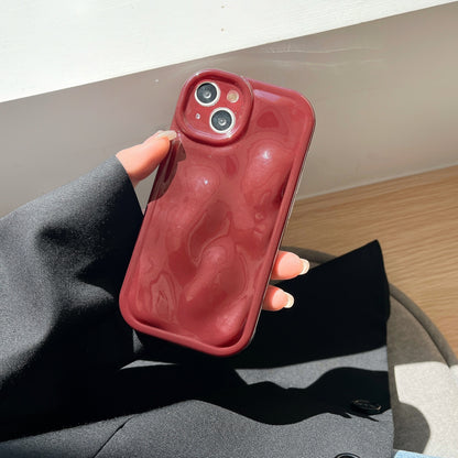 Creative Solid Color Meteorite Phone Case