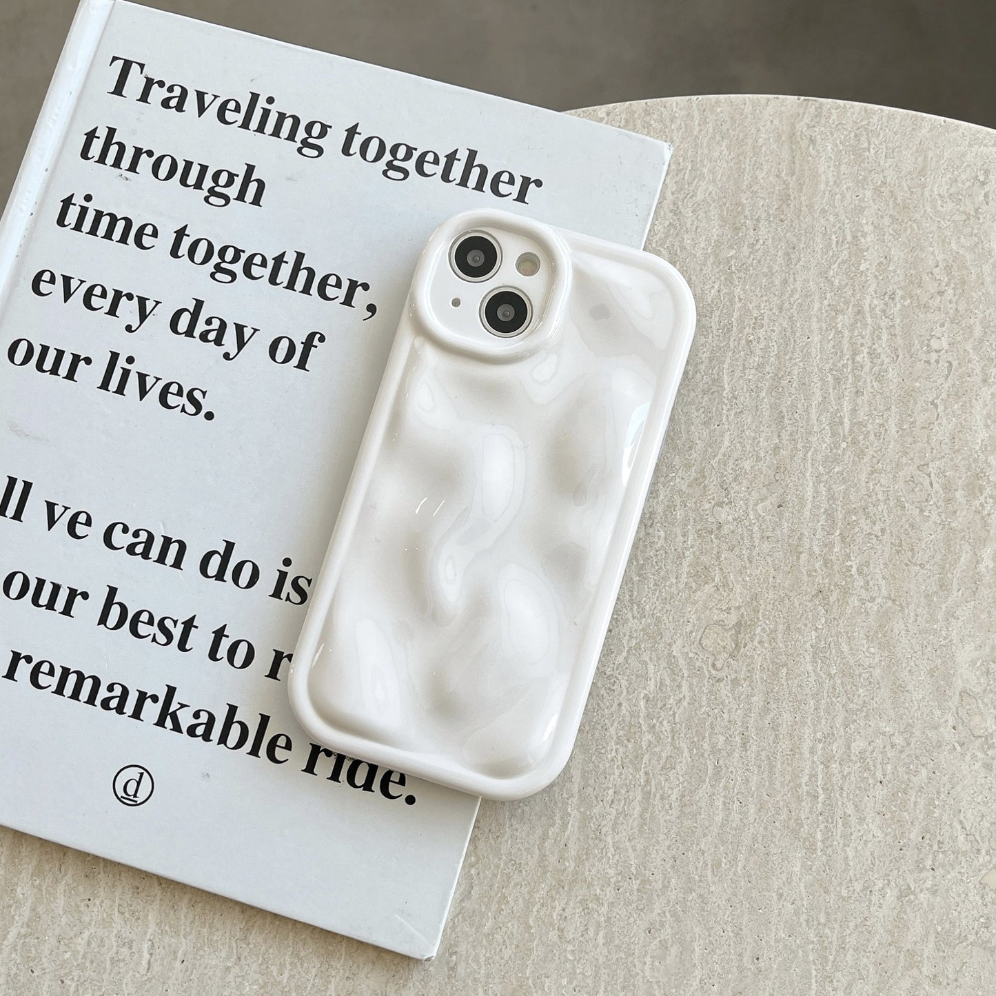 Creative Solid Color Meteorite Phone Case