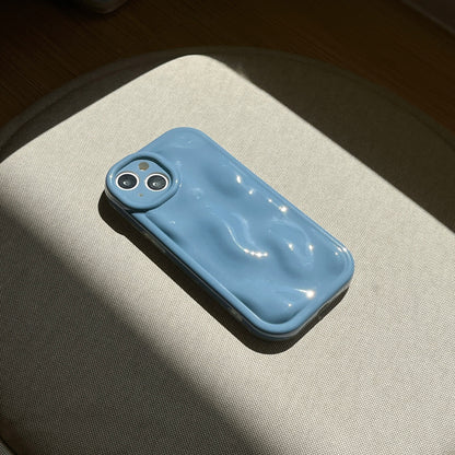 Creative Solid Color Meteorite Phone Case