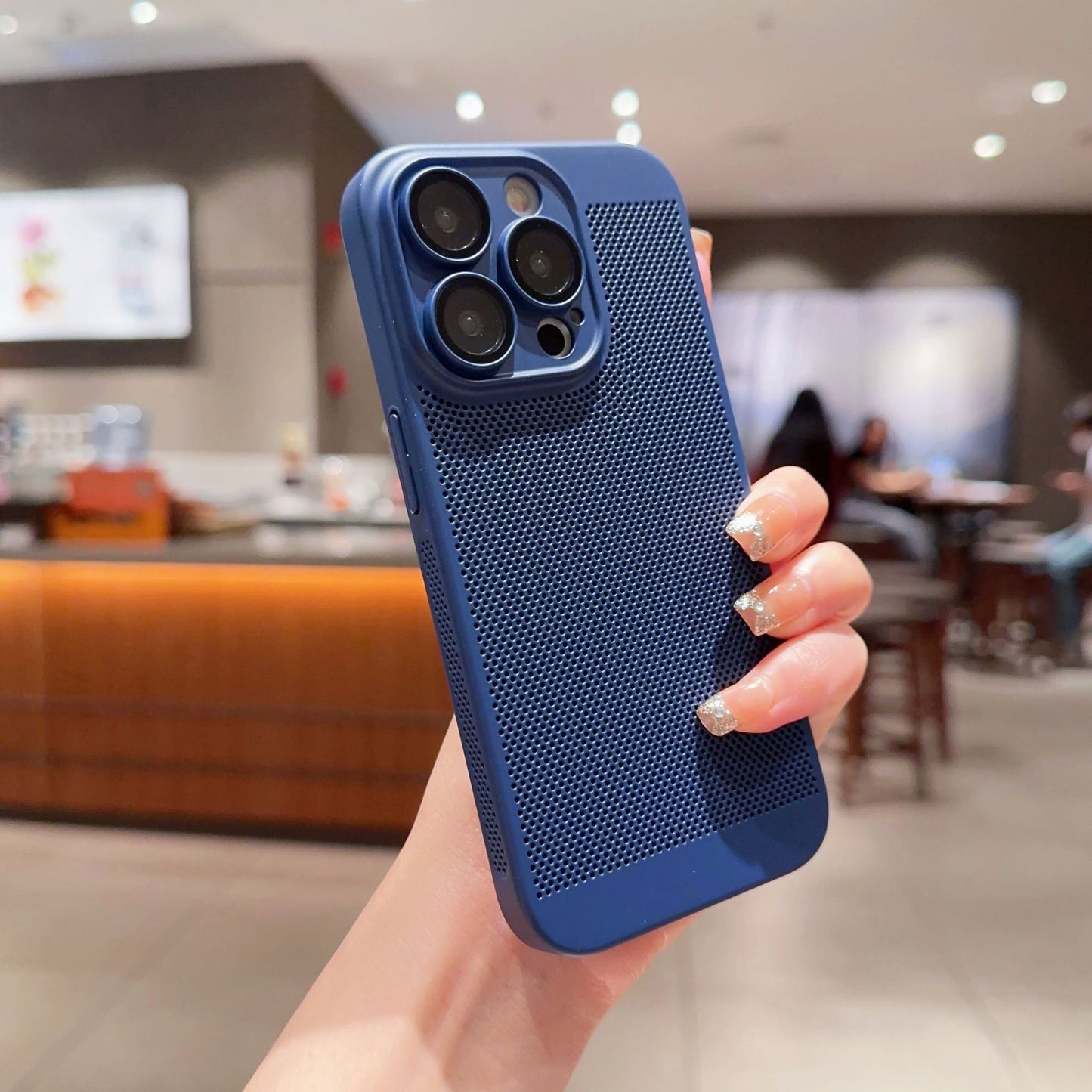 Ultra-thin Heat Dissipating Mesh Shell Phone Case