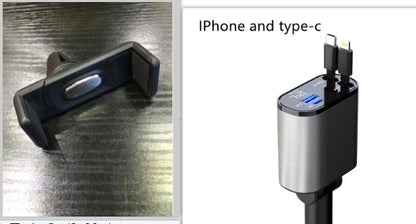 Car Phone Holder For Phone In Car Air Vent Mount Stand No Magnetic Mobile Phone Holder Universal Gravity Smartphone Cell Support